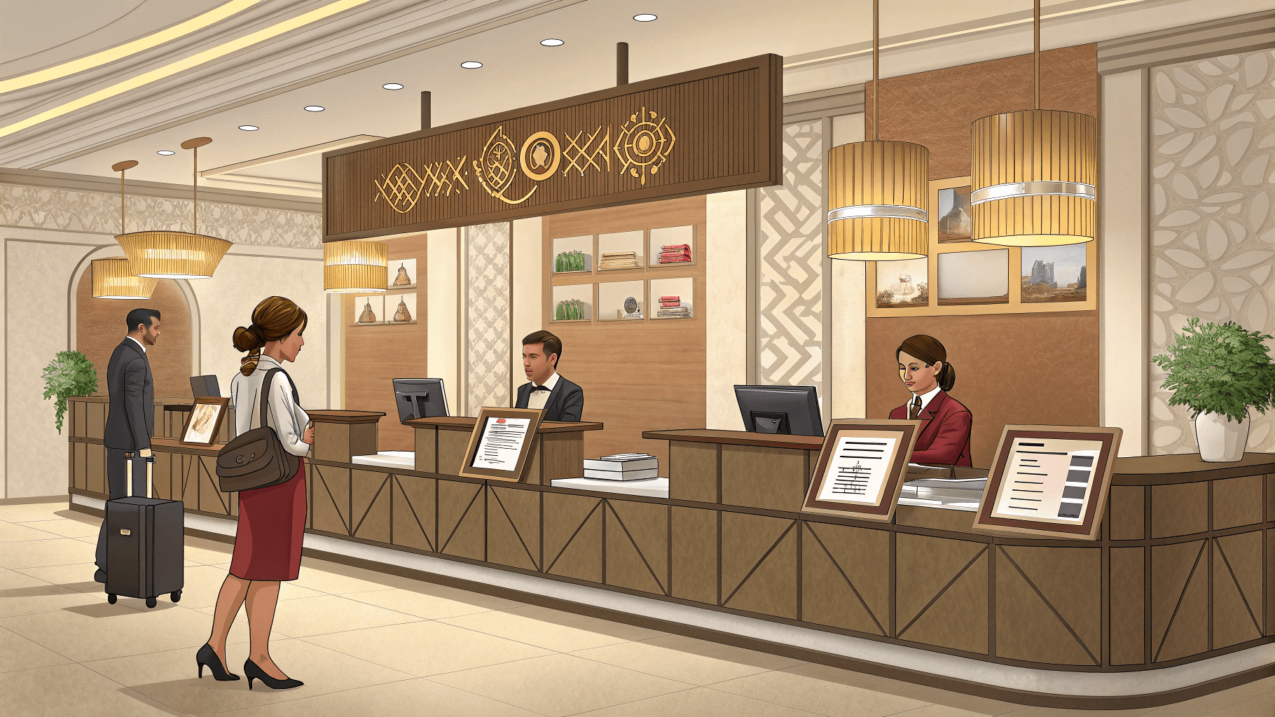 Travel Vocabulary at Hotel Front Desk